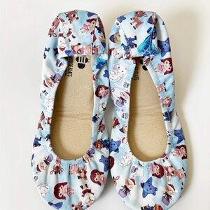 The storehouse flats,Merry Misfits.size 9.Christmas Misfit